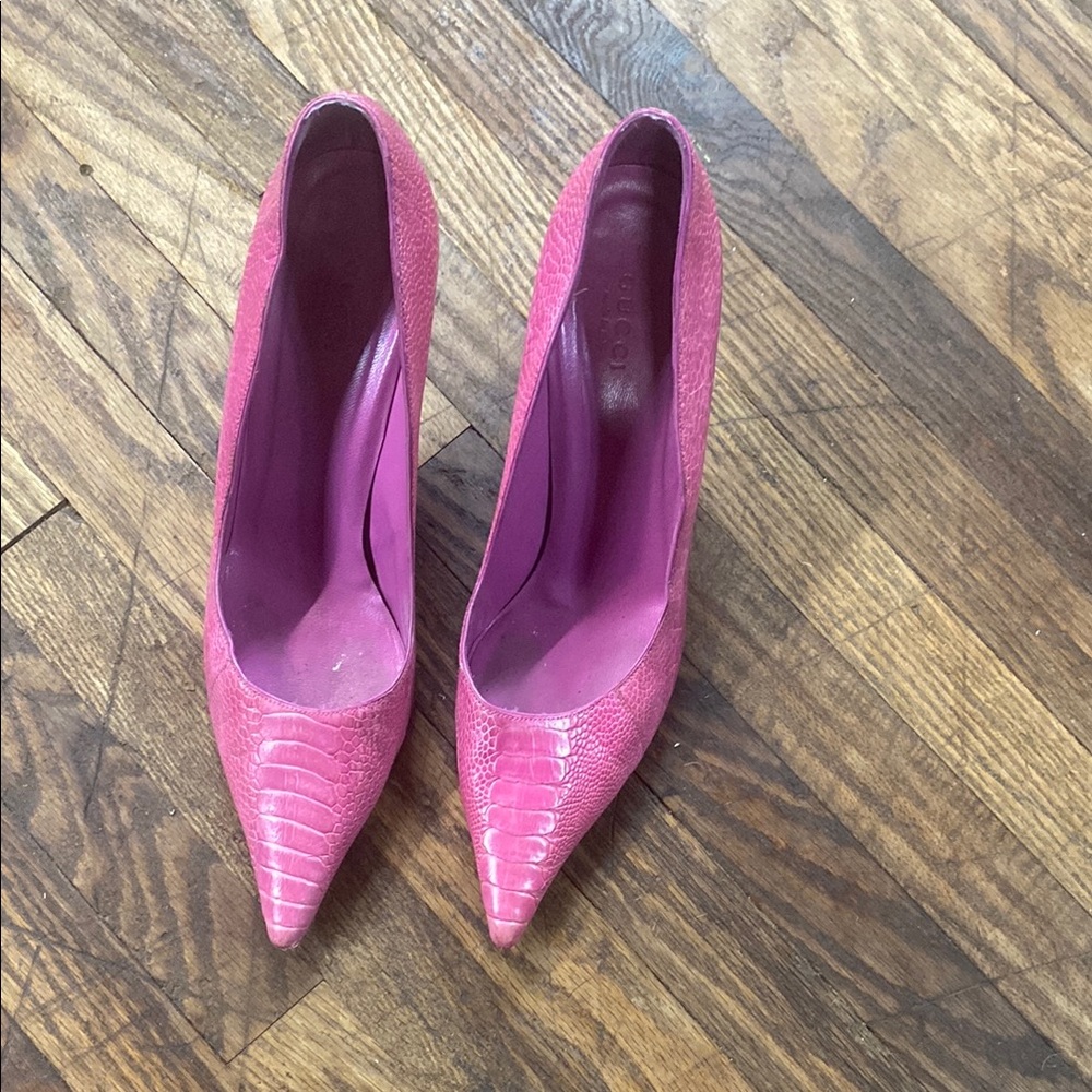 Pink Stiletto Heels